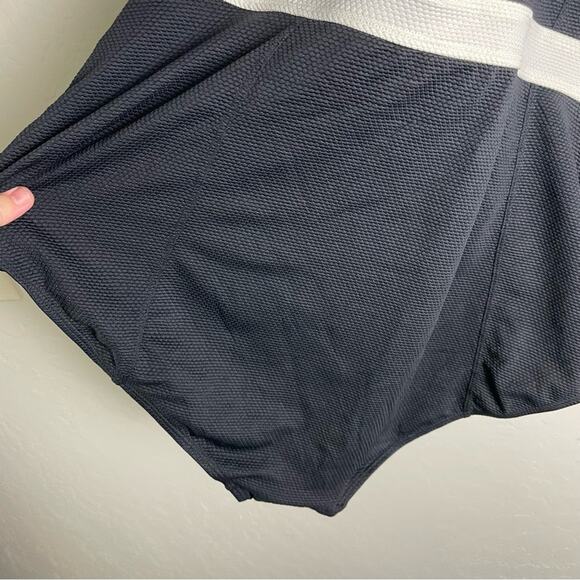 Torrid Black and White Stripe High Neck Multi-Strap Swimsuit 3X NWT - Picture 6 of 13